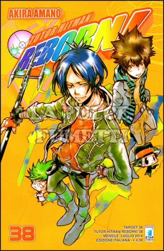 TARGET #    38 - TUTOR HITMAN REBORN 38